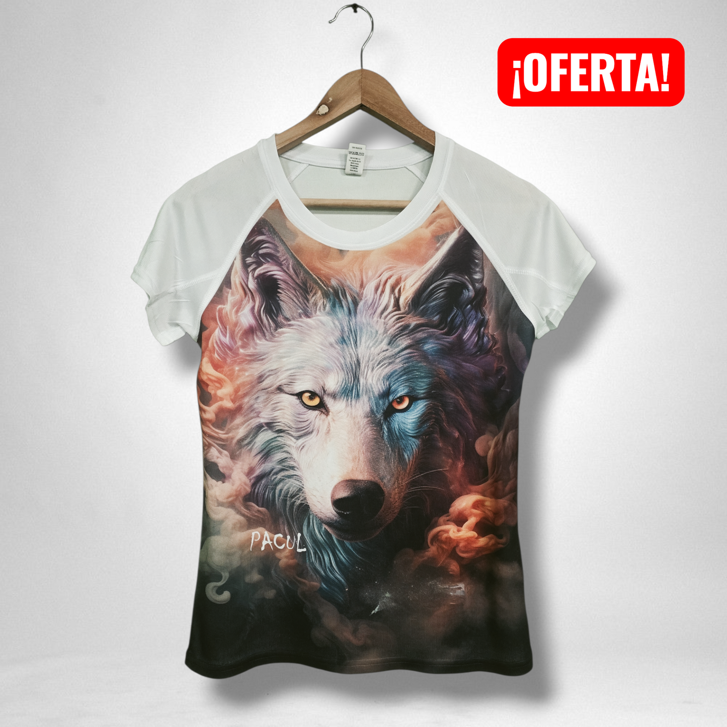 Polera Mujer Lobo MC | Talla S