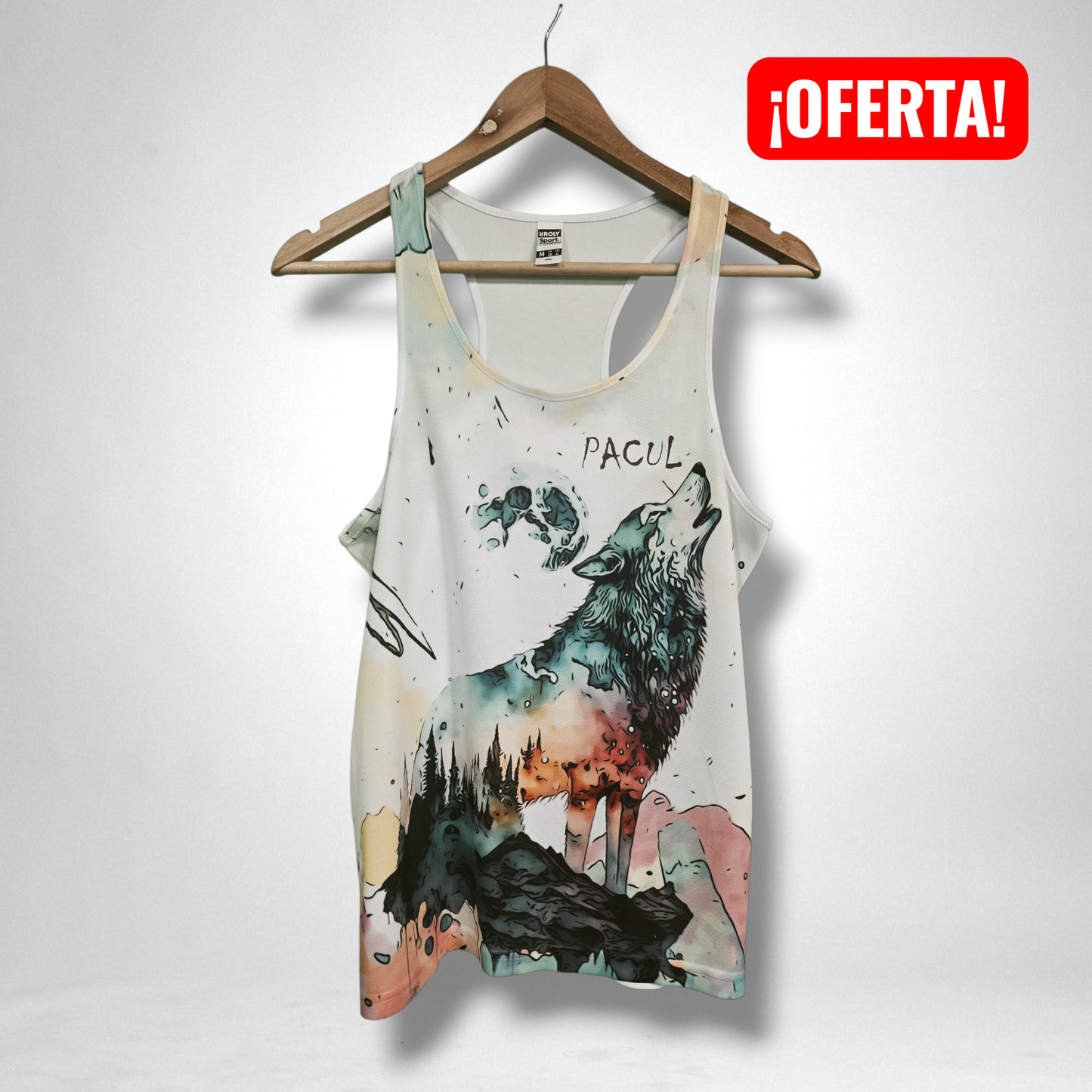 Polera Mujer Lobo | Talla M