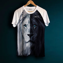 Cargar imagen en el visor de la galería, Polera Pacul Hombre León BN