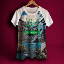 Cargar imagen en el visor de la galería, Polera Pacul Mujer Libre Acceso a Las Montañas 2