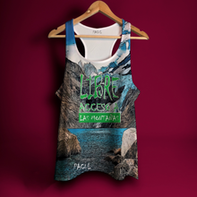 Cargar imagen en el visor de la galería, Polera Pacul Mujer Libre Acceso a Las Montañas 2