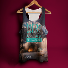 Cargar imagen en el visor de la galería, Polera Pacul Mujer Libre Acceso a Las Montañas 4