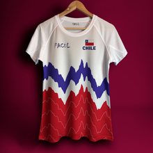 Cargar imagen en el visor de la galería, Polera Pacul Mujer Selección Trail Running Chile 2023