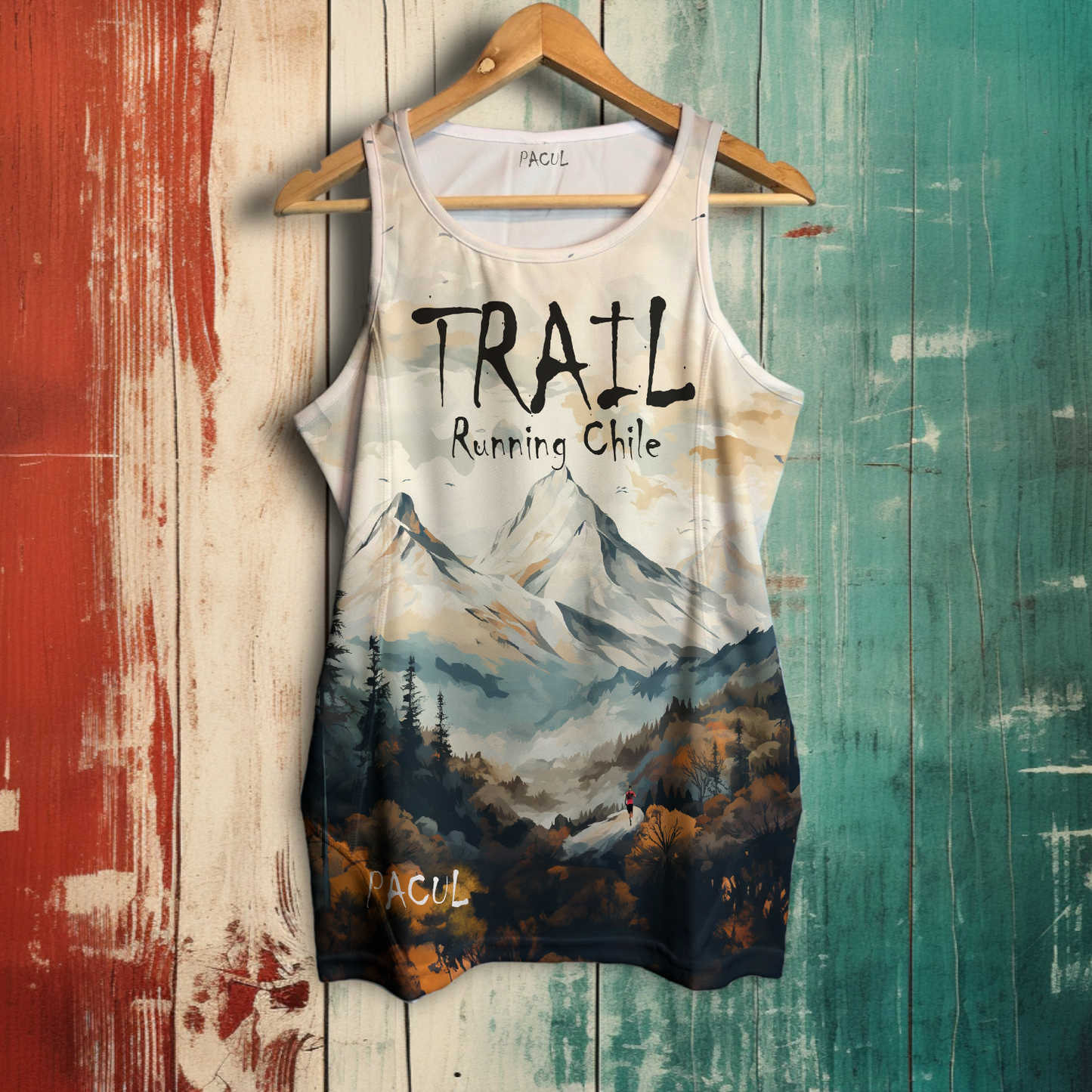 Polera Pacul Hombre Trail Running Chile 2