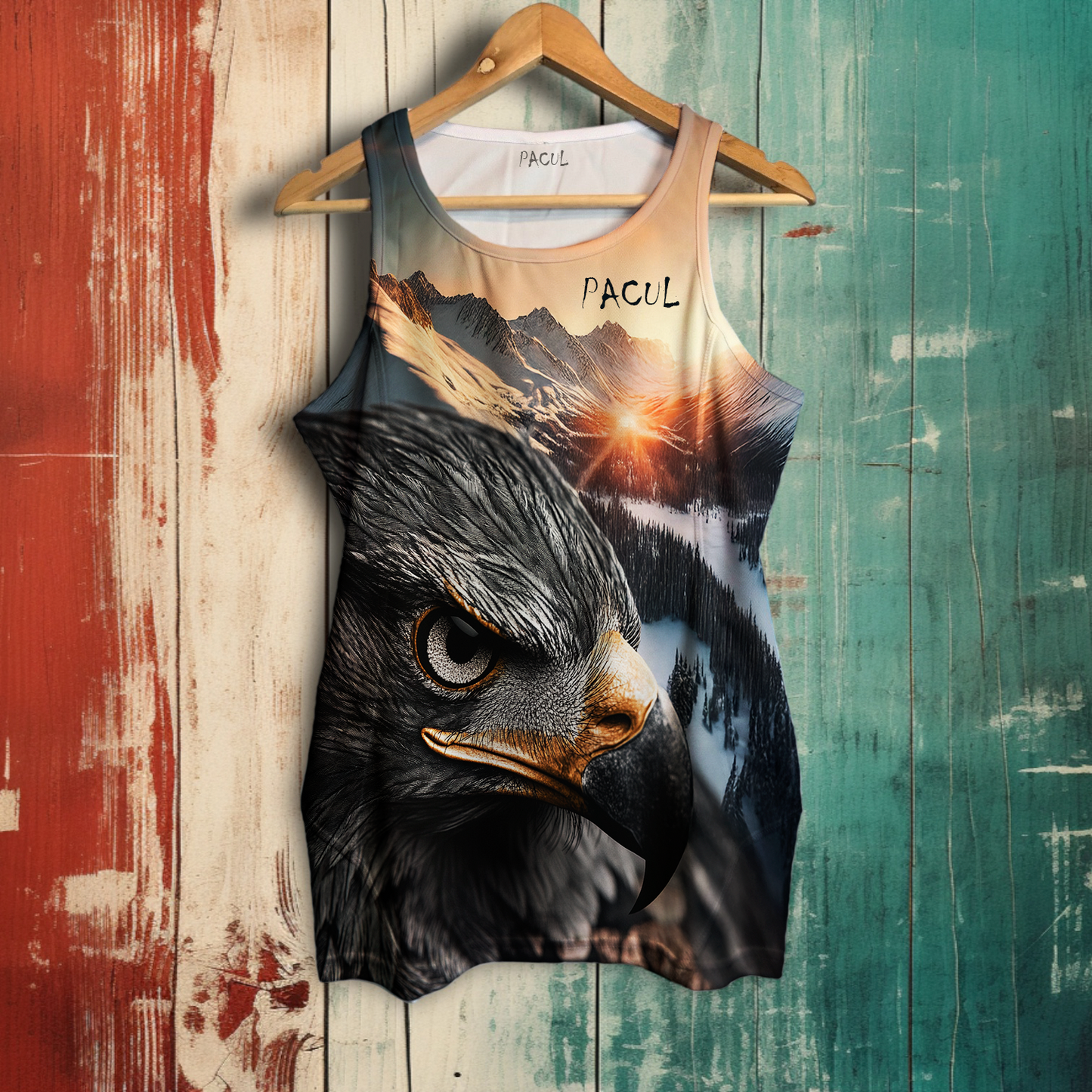 Polera Pacul Hombre Aguila 3