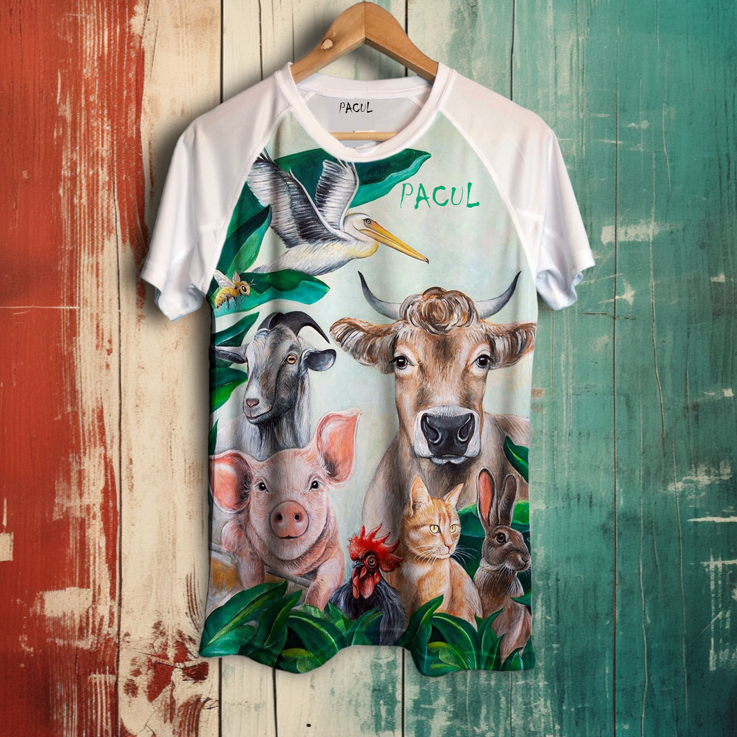 Polera Pacul Hombre Animales