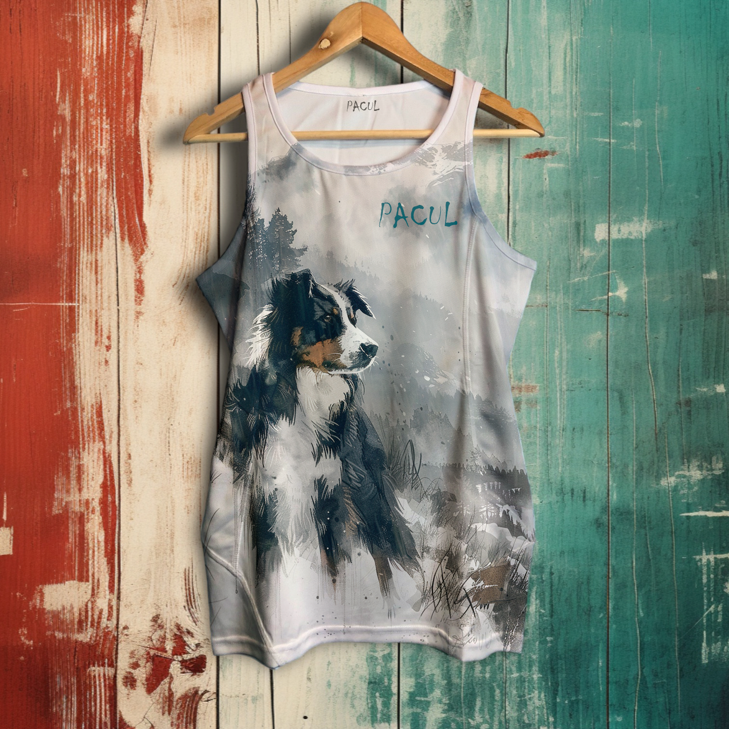 Polera Pacul Hombre Border Collie