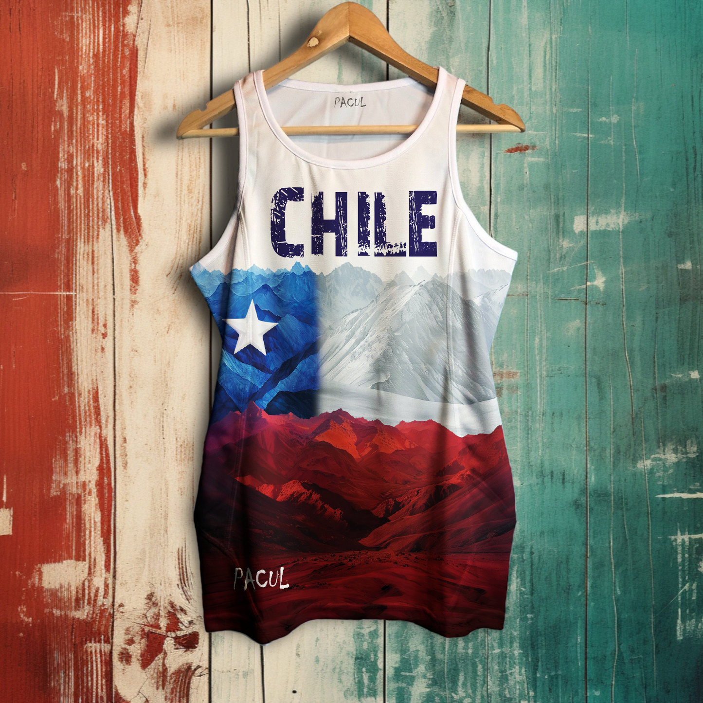 Polera Pacul Hombre Chile 2
