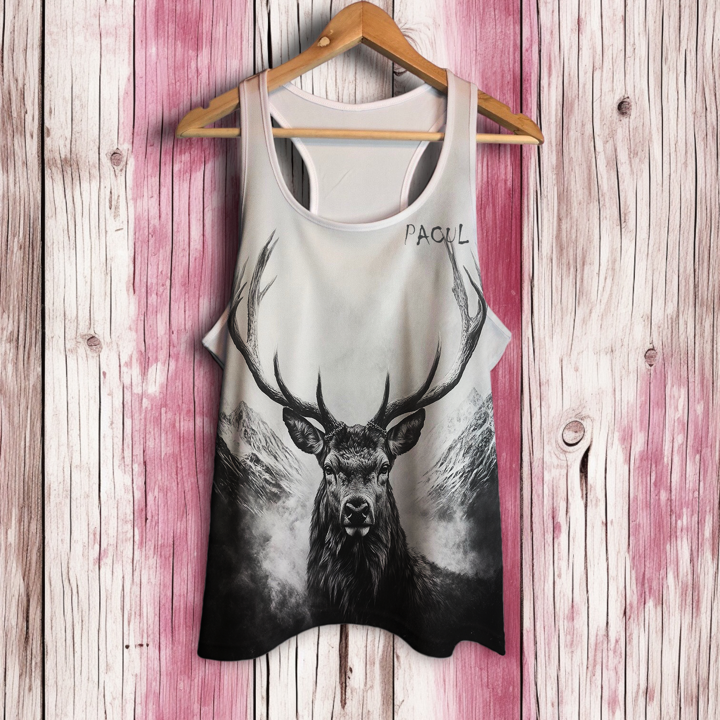 Polera Pacul Mujer Ciervo BN