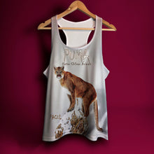 Cargar imagen en el visor de la galería, Polera Pacul Mujer Puma - Native Chilean Animals
