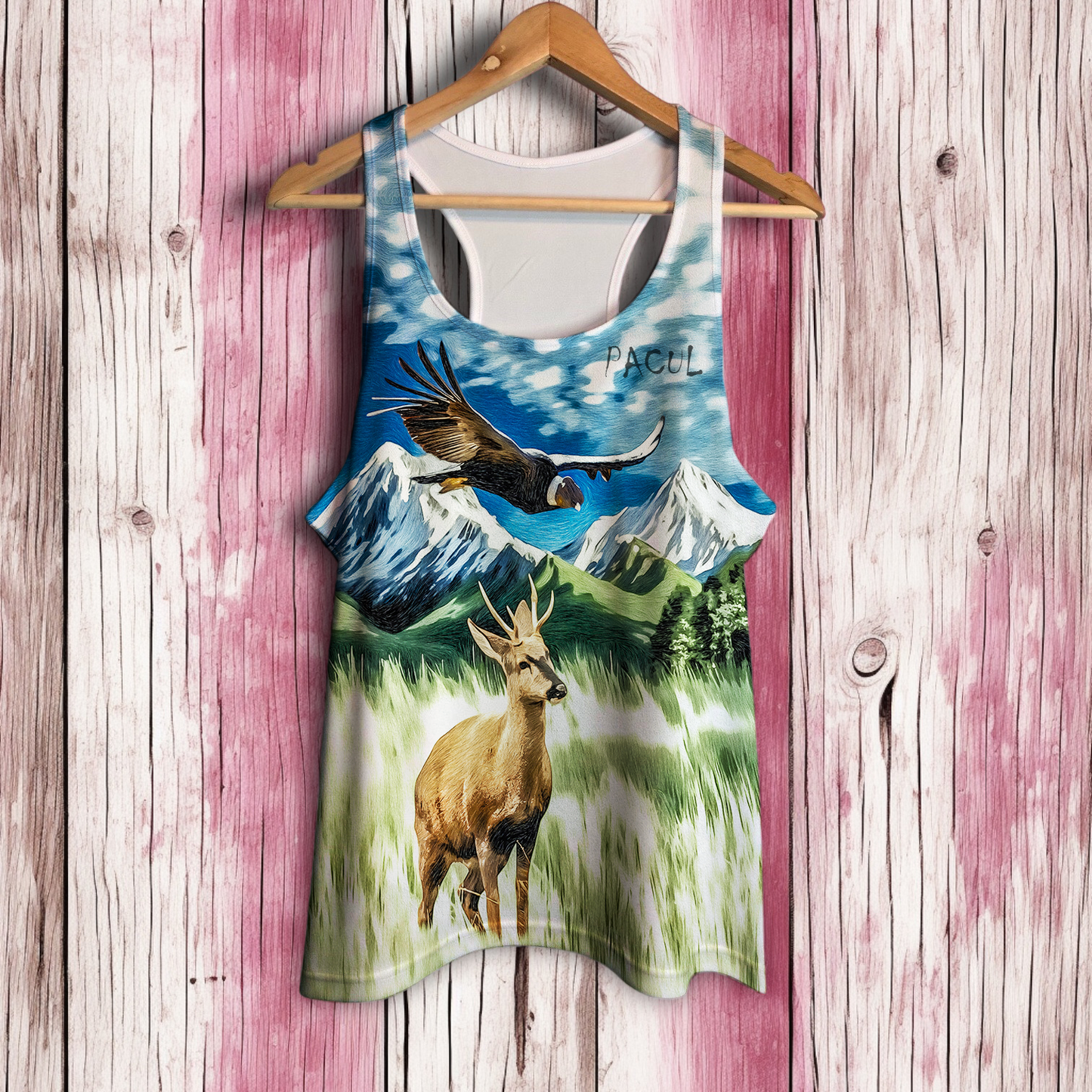 Polera Pacul Mujer Condor y Huemul