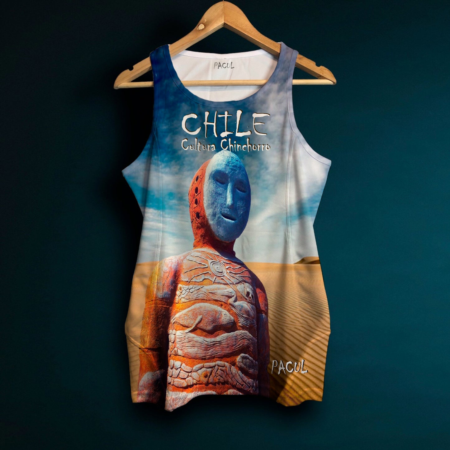 Polera Pacul Hombre Cultura Chinchorro