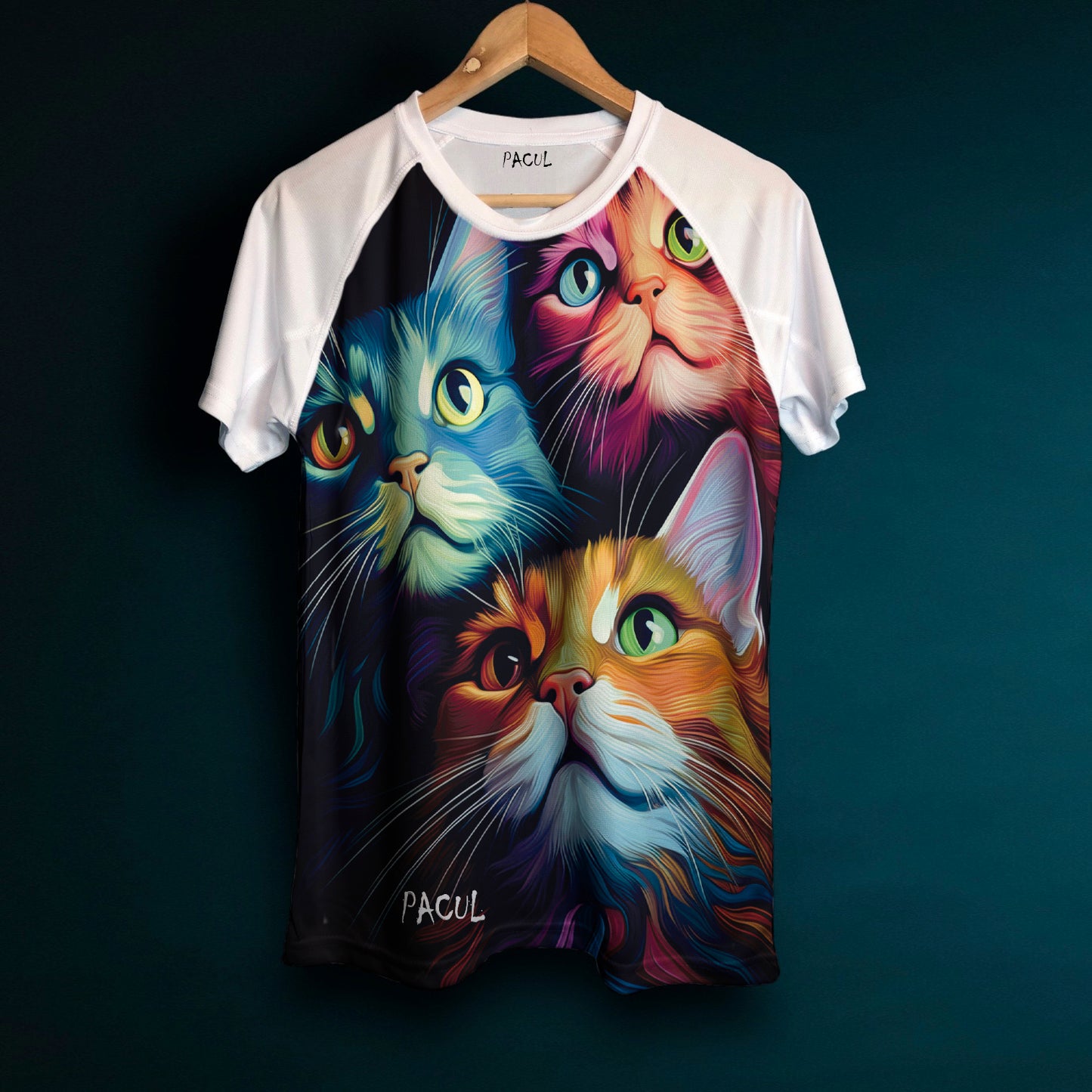Polera Pacul Hombre Gatos
