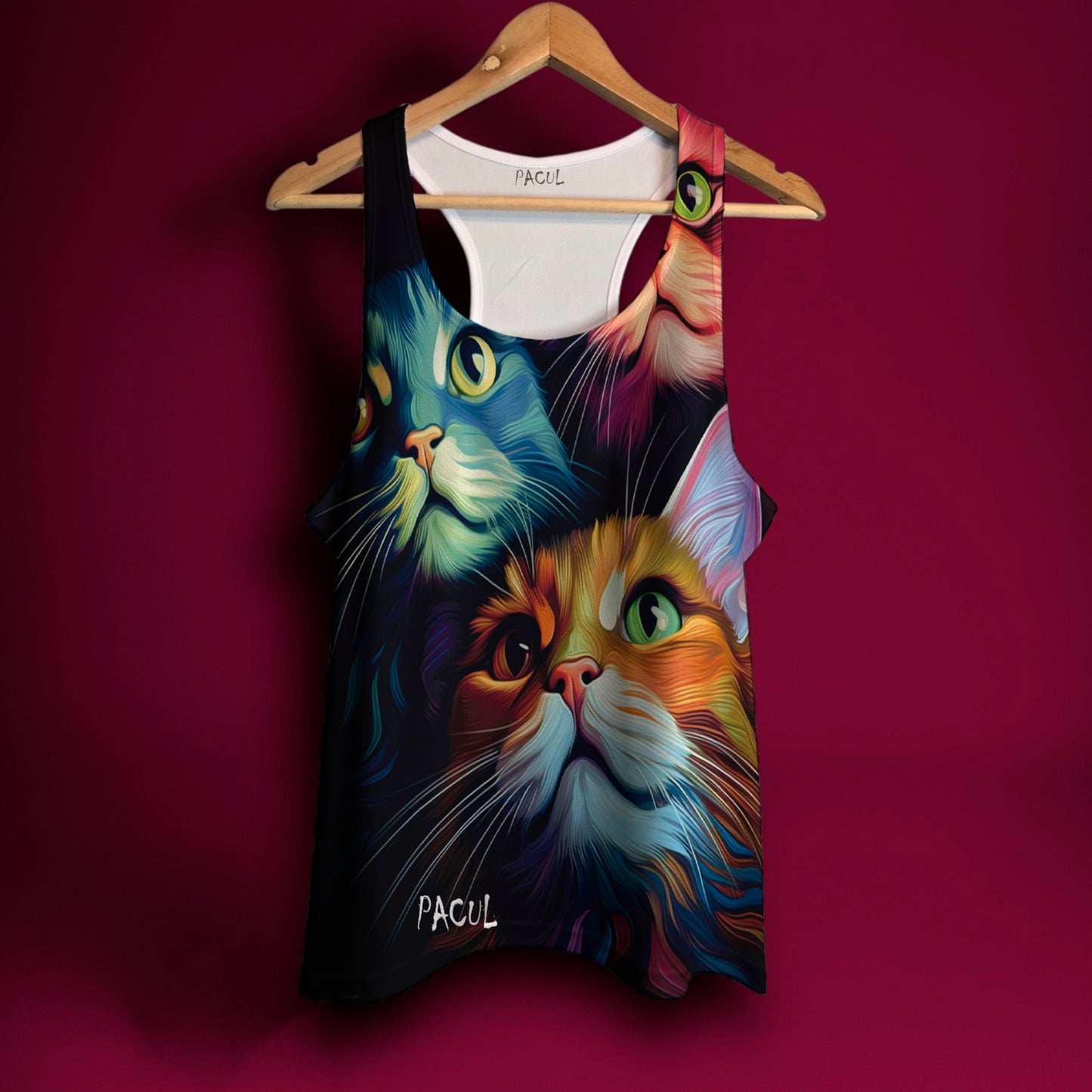 Polera Pacul Mujer Gatos