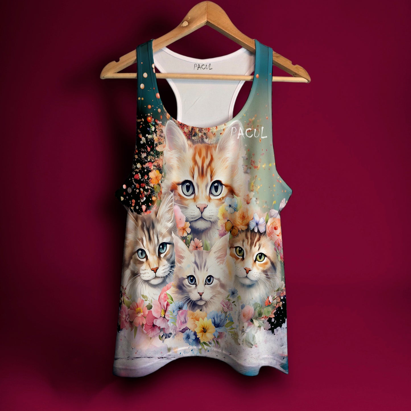 Polera Pacul Mujer Gatos 2