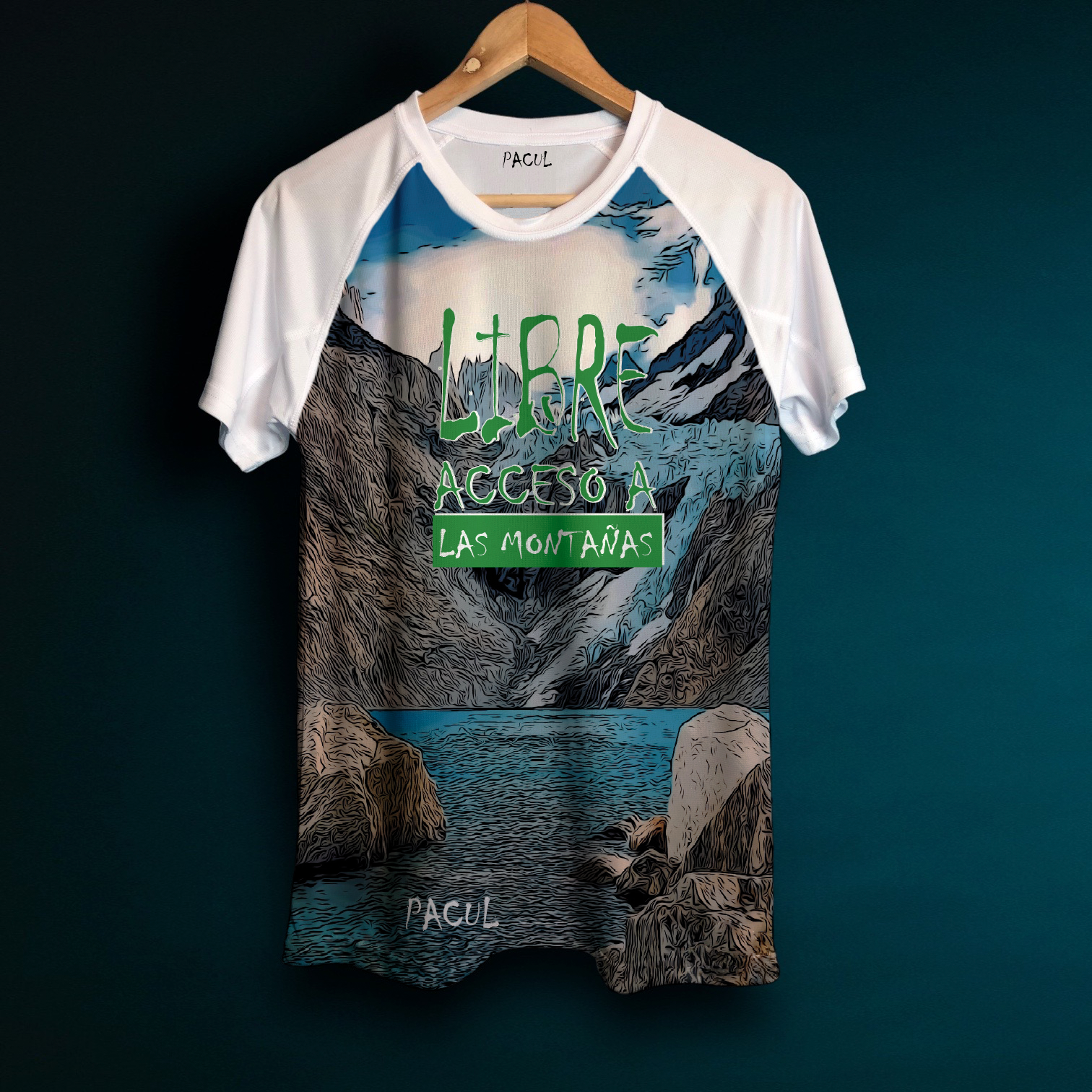 Alas Pacul Polera Pacul Hombre Libre Acceso a Las Montañas 2 – PACUL OUTDOORS