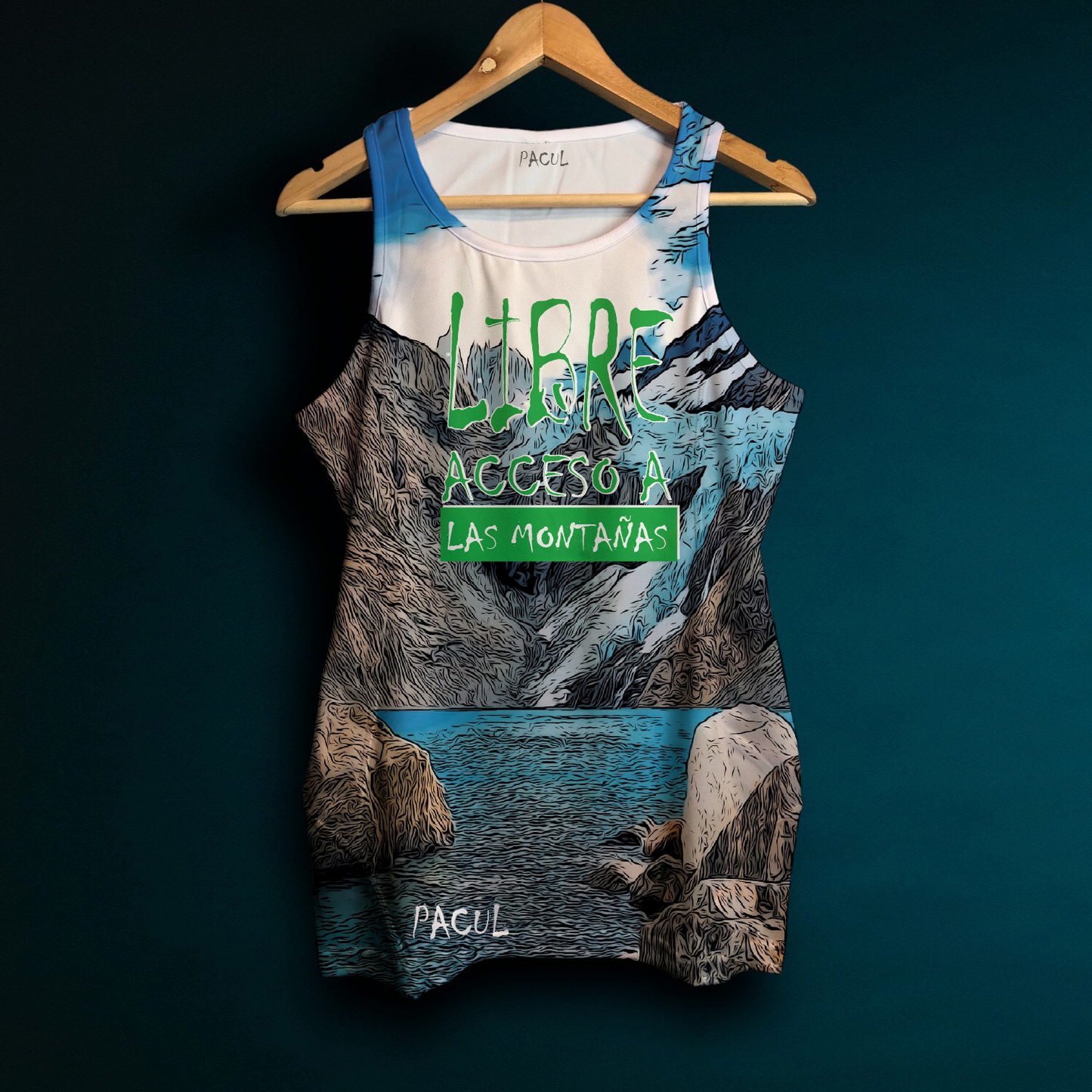 Polera Pacul Hombre Libre Acceso a Las Montañas 2