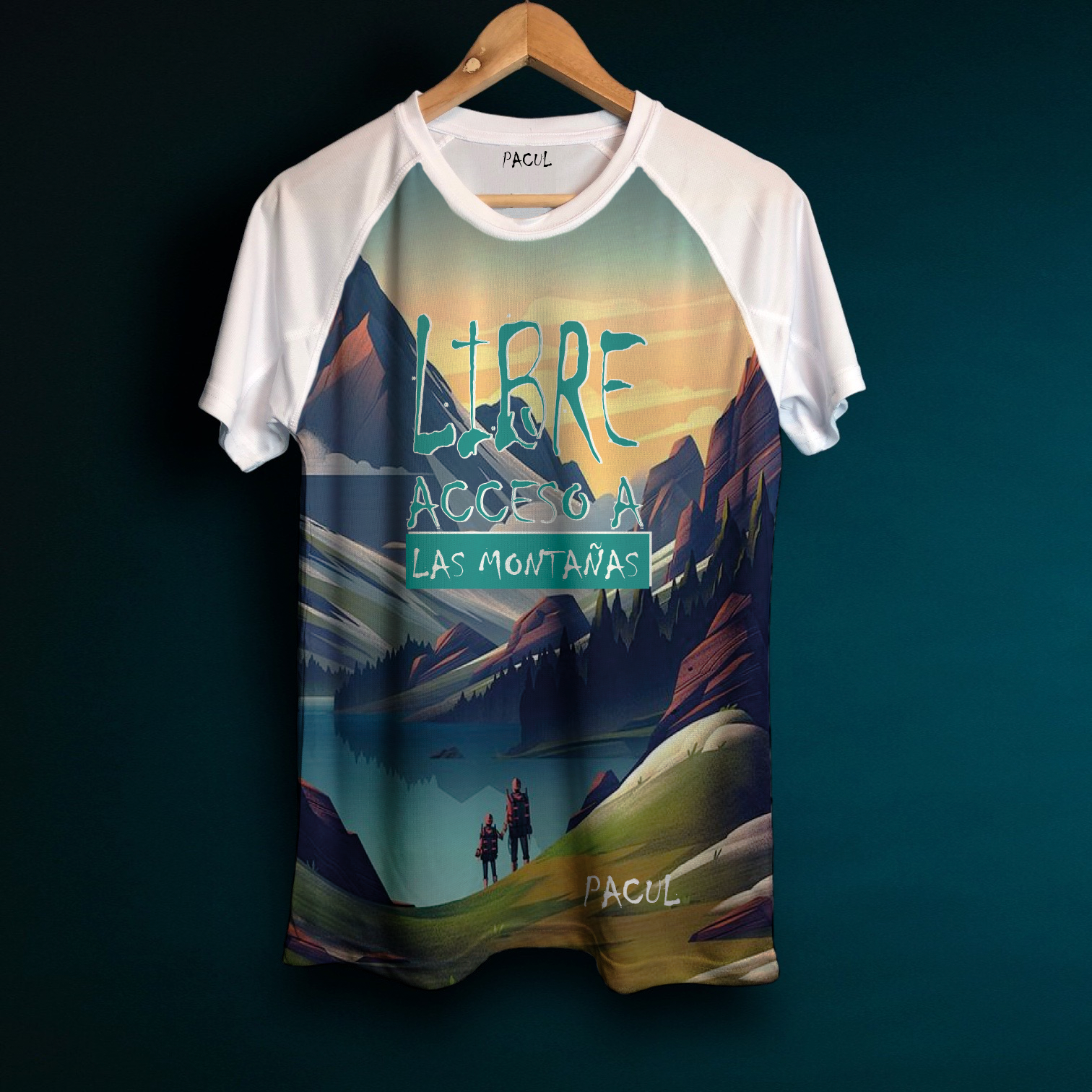 Alas Pacul Polera Pacul Hombre Libre Acceso a Las Montañas 3 – PACUL OUTDOORS