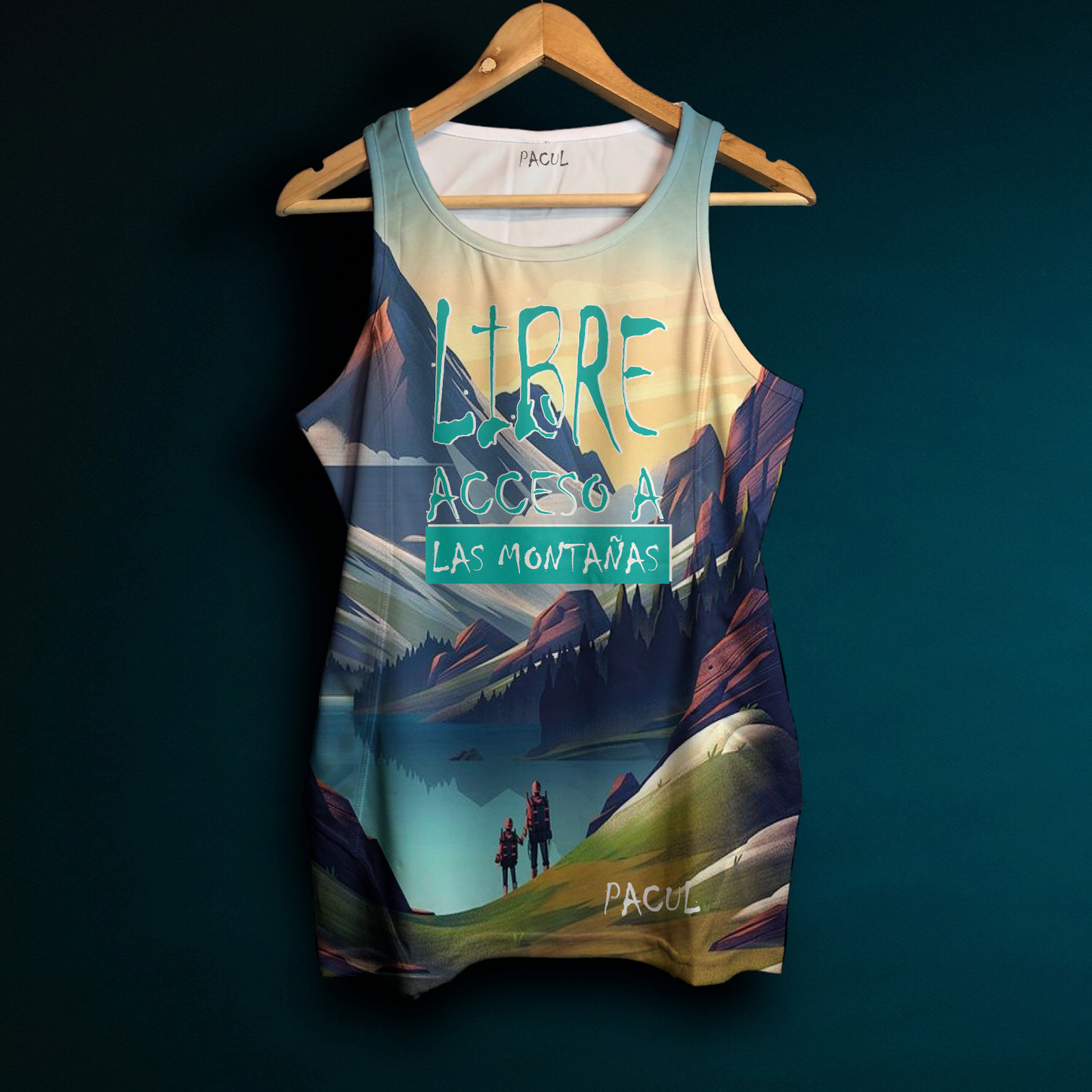 Polera Pacul Hombre Libre Acceso a Las Montañas 3