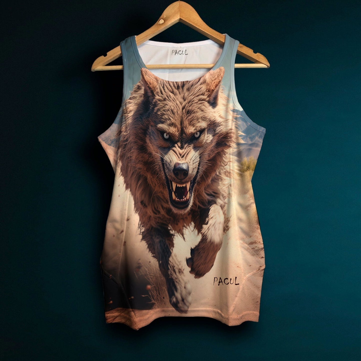 Polera Pacul Hombre Lobo 5
