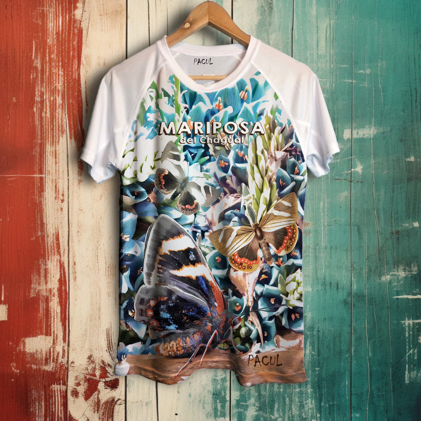 Polera Pacul Hombre Mariposa del Chagual - Color