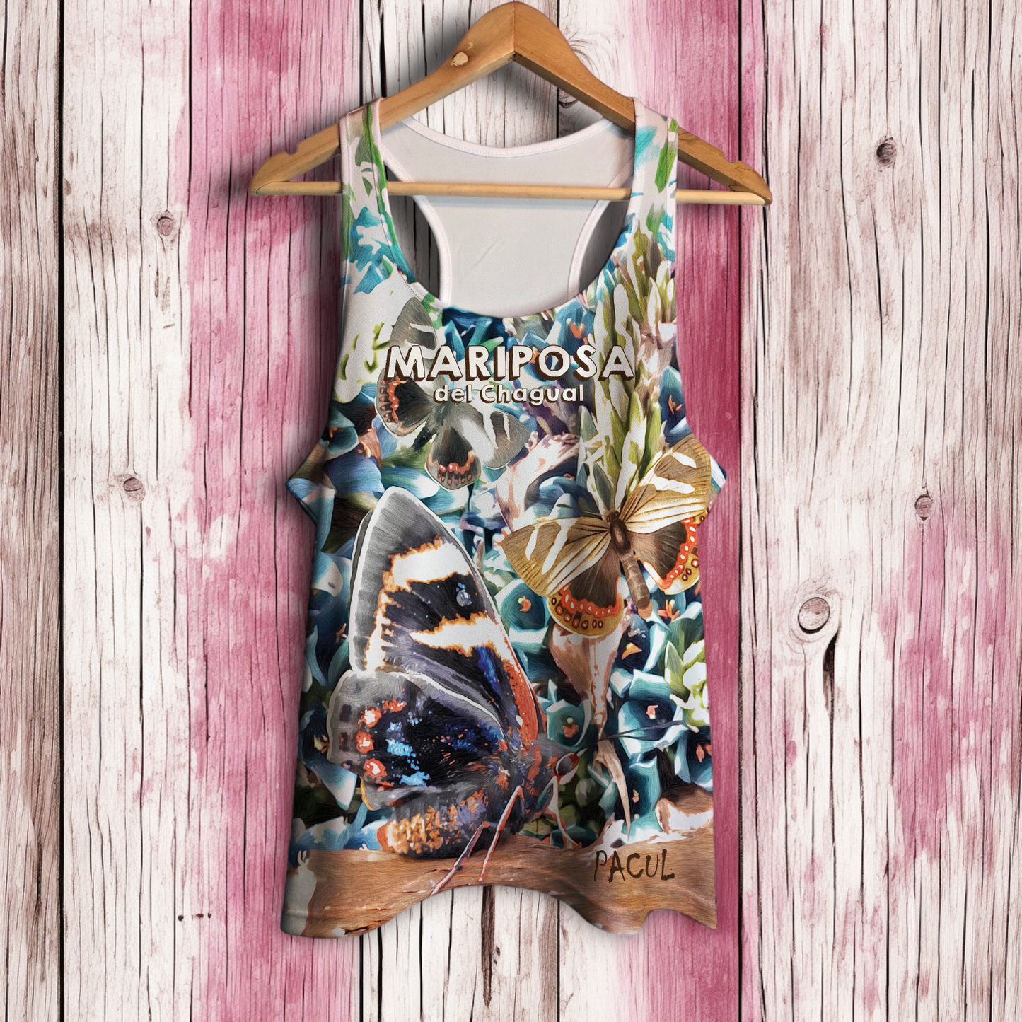 Polera Pacul Mujer Mariposa del Chagual - Color