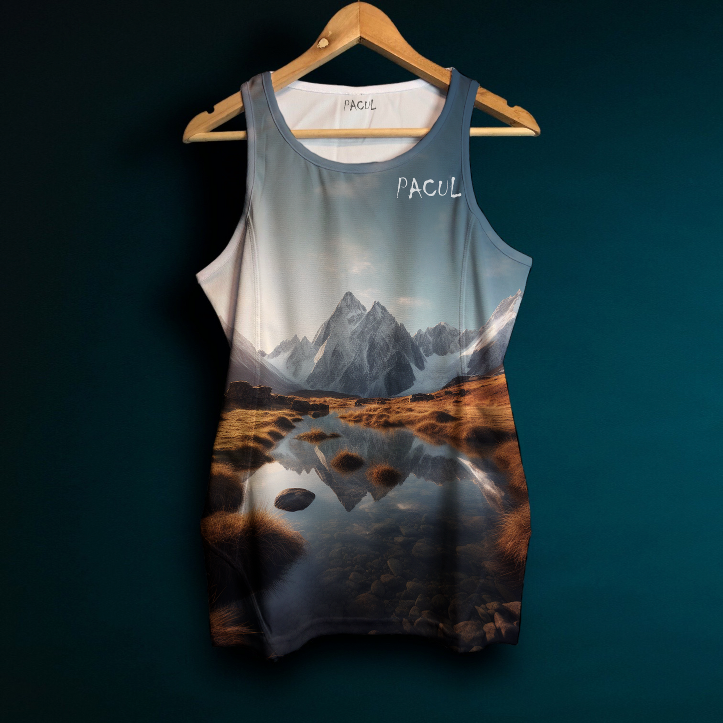 Polera Pacul Hombre Montañas 2