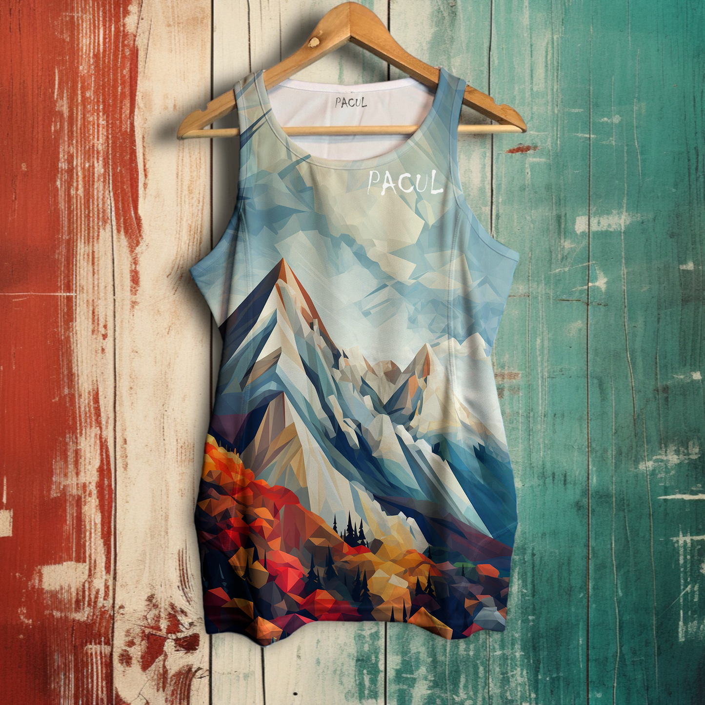 Polera Pacul Hombre Montañas 5