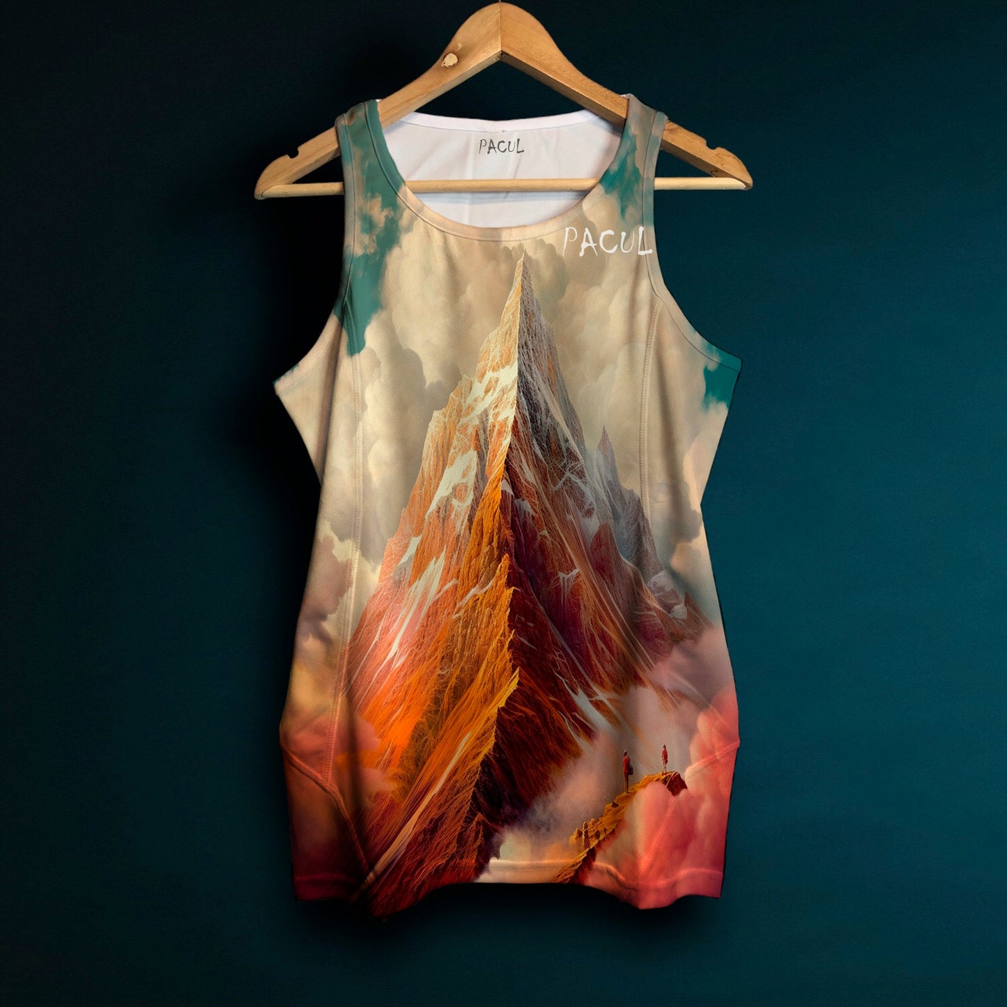 Polera Pacul Hombre Montañas