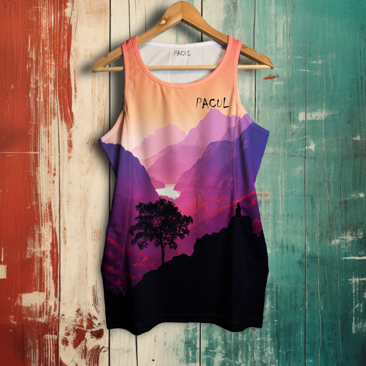 Polera Pacul Hombre Montañas 6