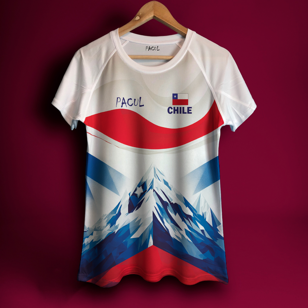 Polera Pacul Mujer Selección Trail Running Chile 2024