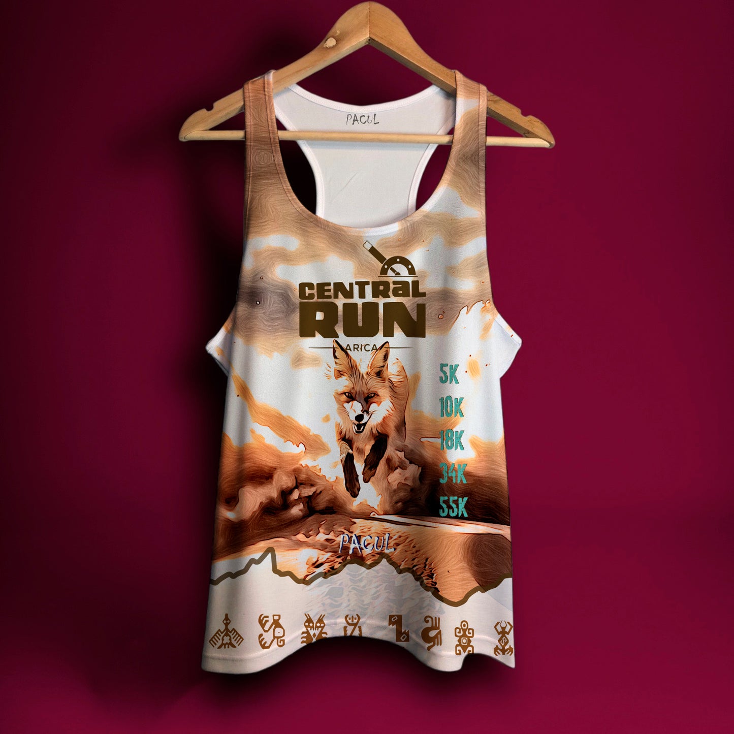 Polera Pacul Mujer Central Run Zorro