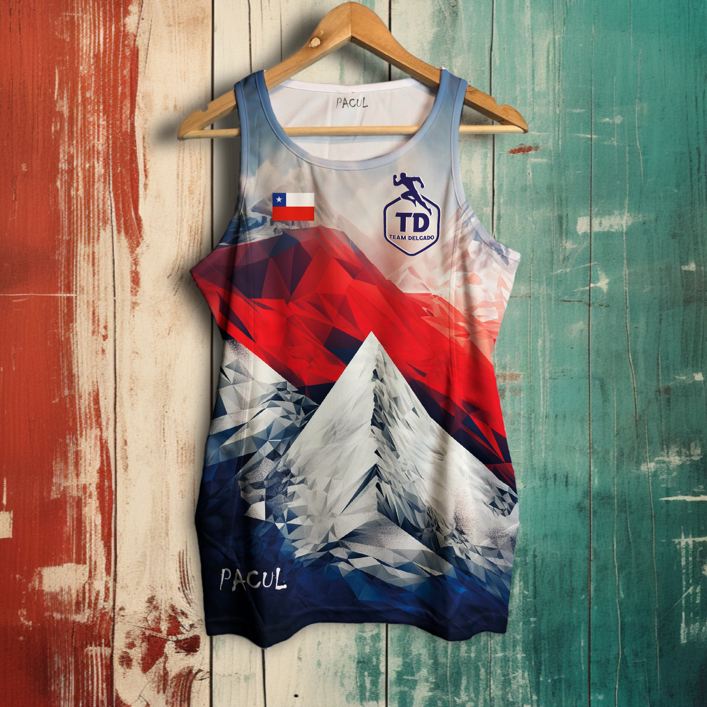 Polera Pacul Team Delgado Hombre