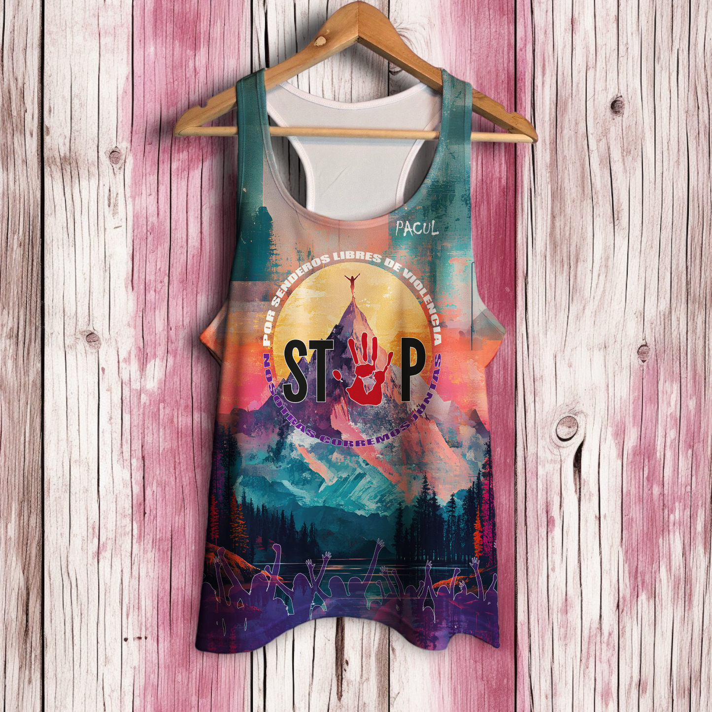 Polera Pacul Mujer SI TOCAN A UNA CORREMOS TODAS