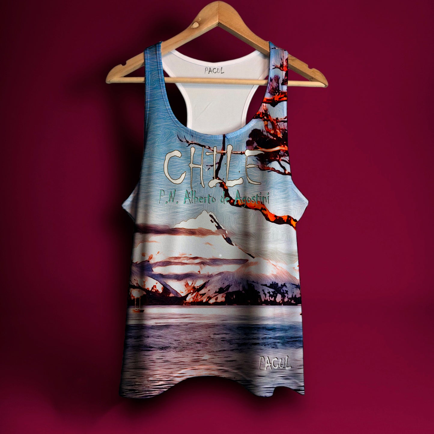 Polera Pacul Mujer Parque Nacional Alberto de Agostini