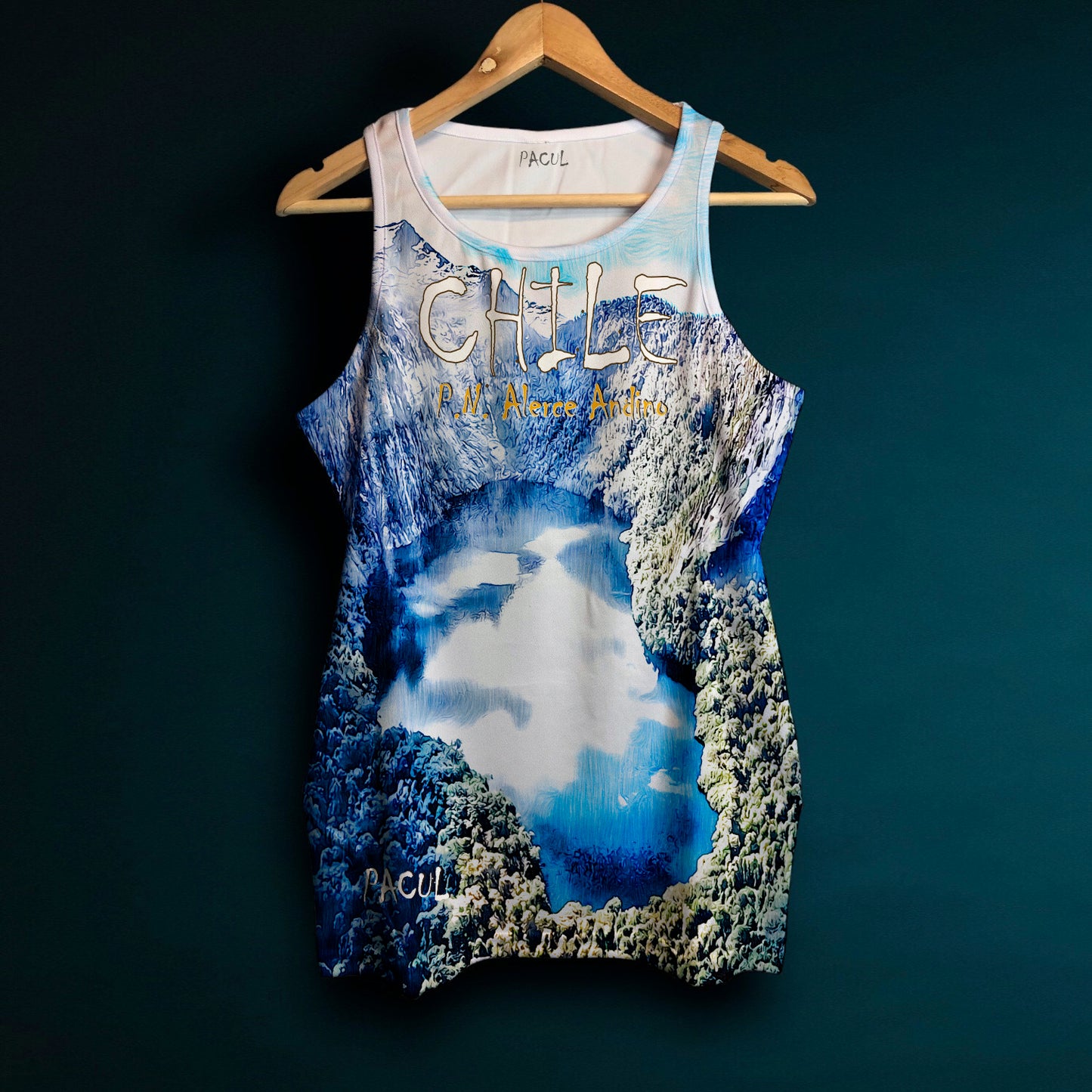 Polera Pacul Hombre Parque Nacional Alerce Andino