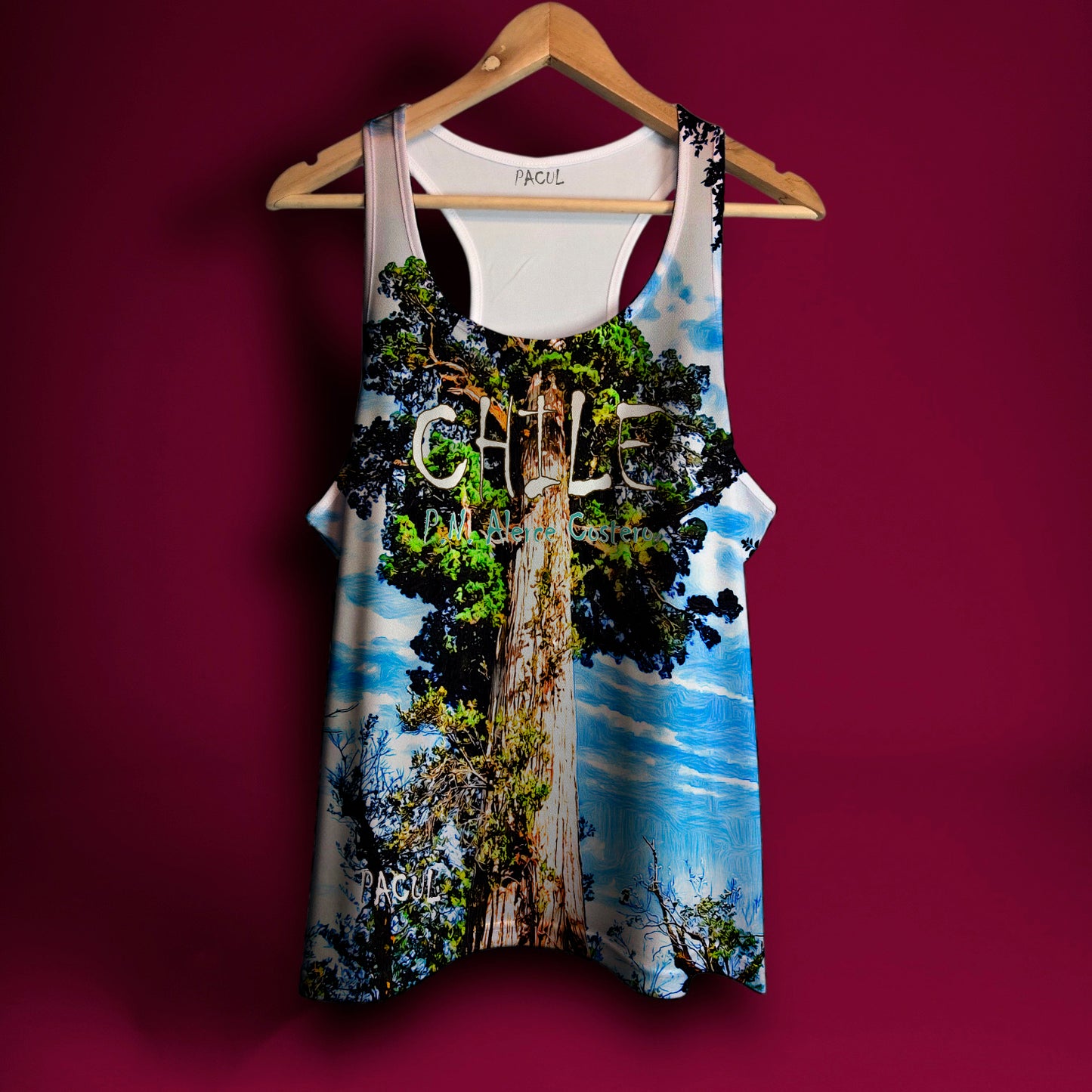 Polera Pacul Mujer Parque Nacional Alerce Costero