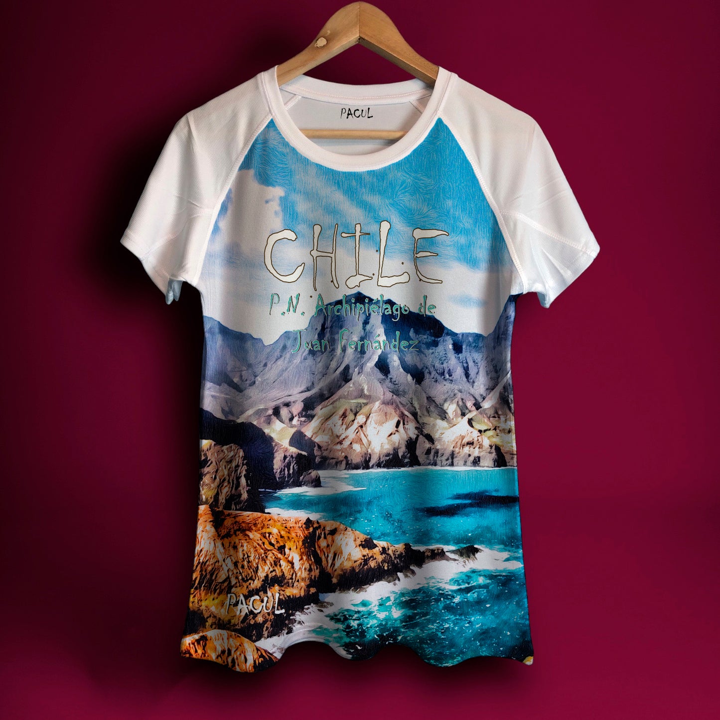 Polera Pacul Mujer Parque Nacional Archipiélago de Juan Fernández