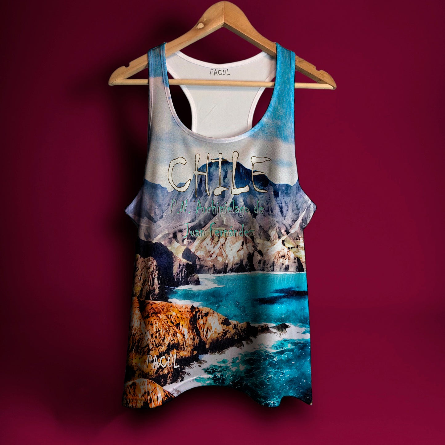 Polera Pacul Mujer Parque Nacional Archipiélago de Juan Fernández