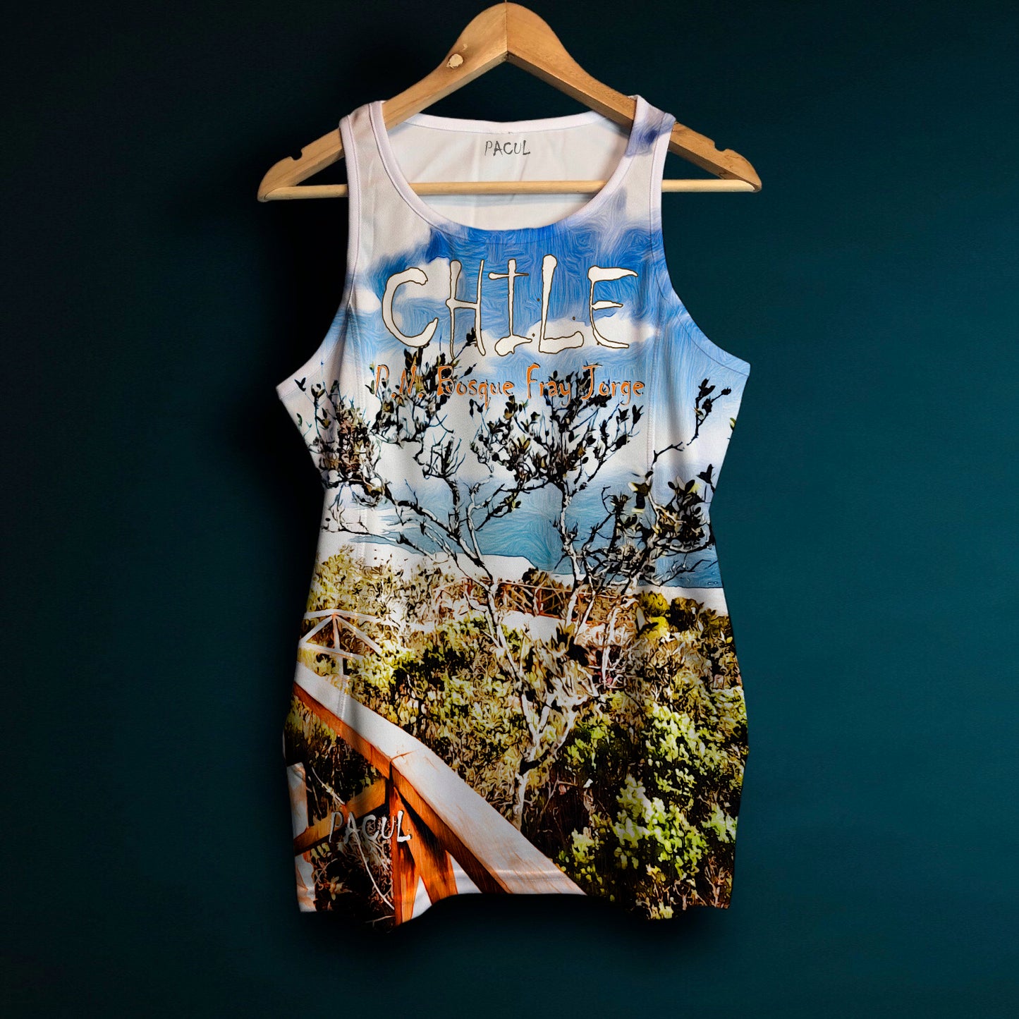 Polera Pacul Hombre Parque Nacional Bosque Fray Jorge