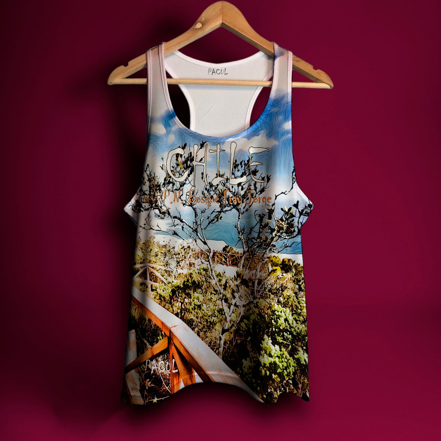 Polera Pacul Mujer Parque Nacional Bosque Fray Jorge