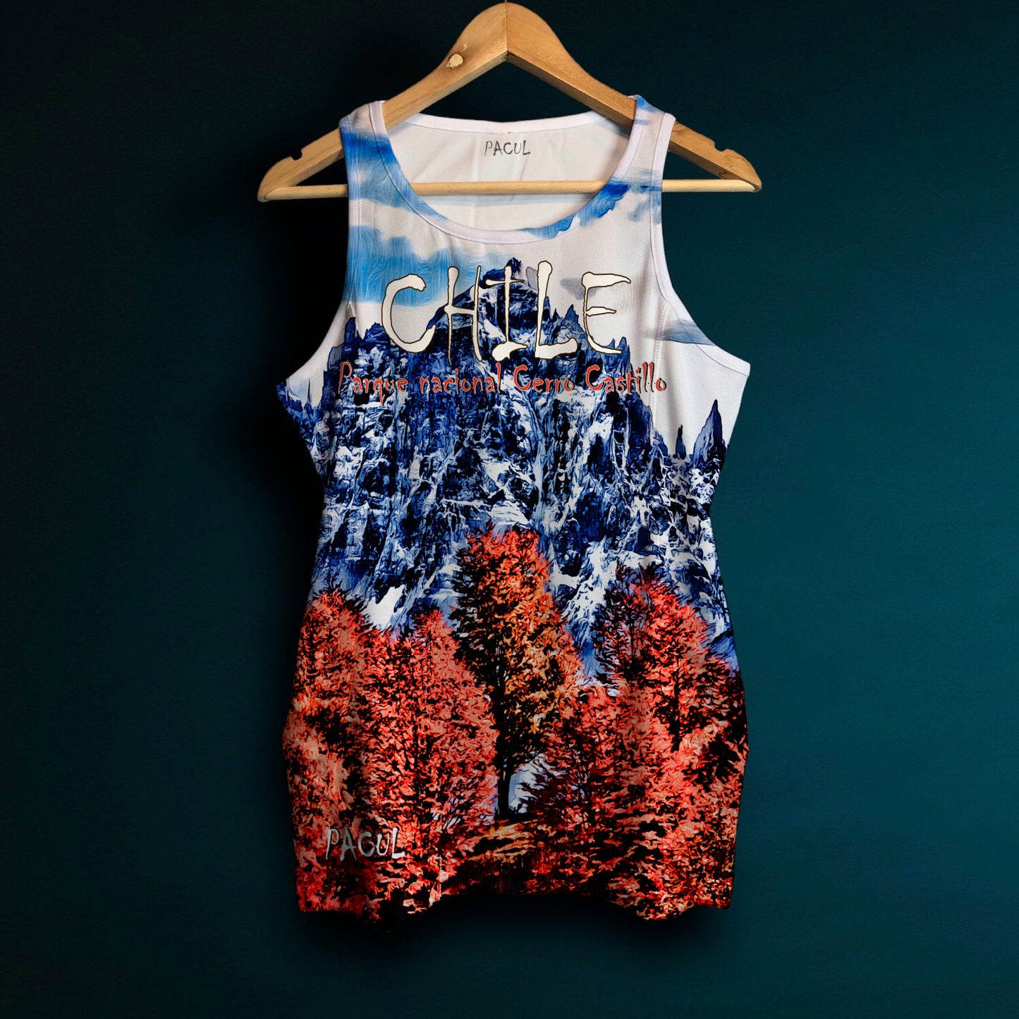 Polera Pacul Hombre Parque Nacional Cerro Castillo