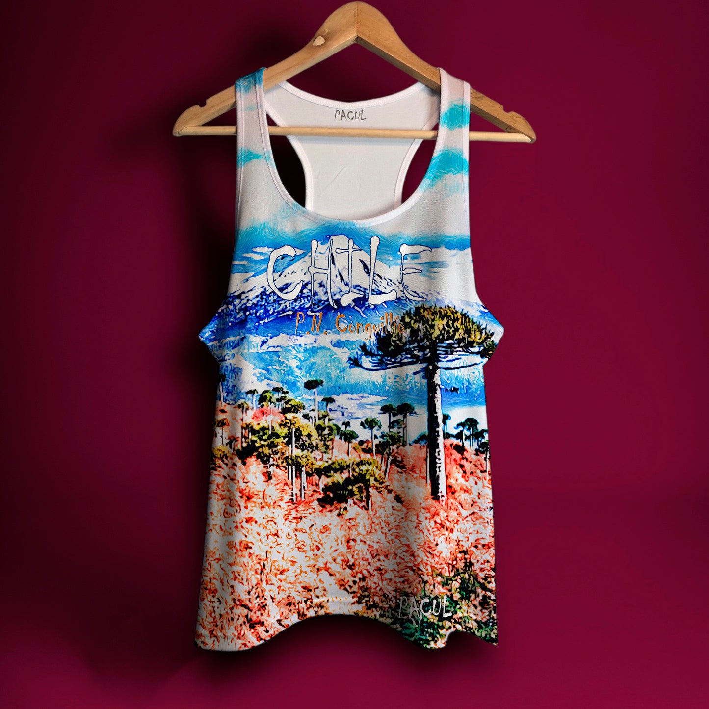 Polera Pacul Mujer Parque Nacional Conguillío