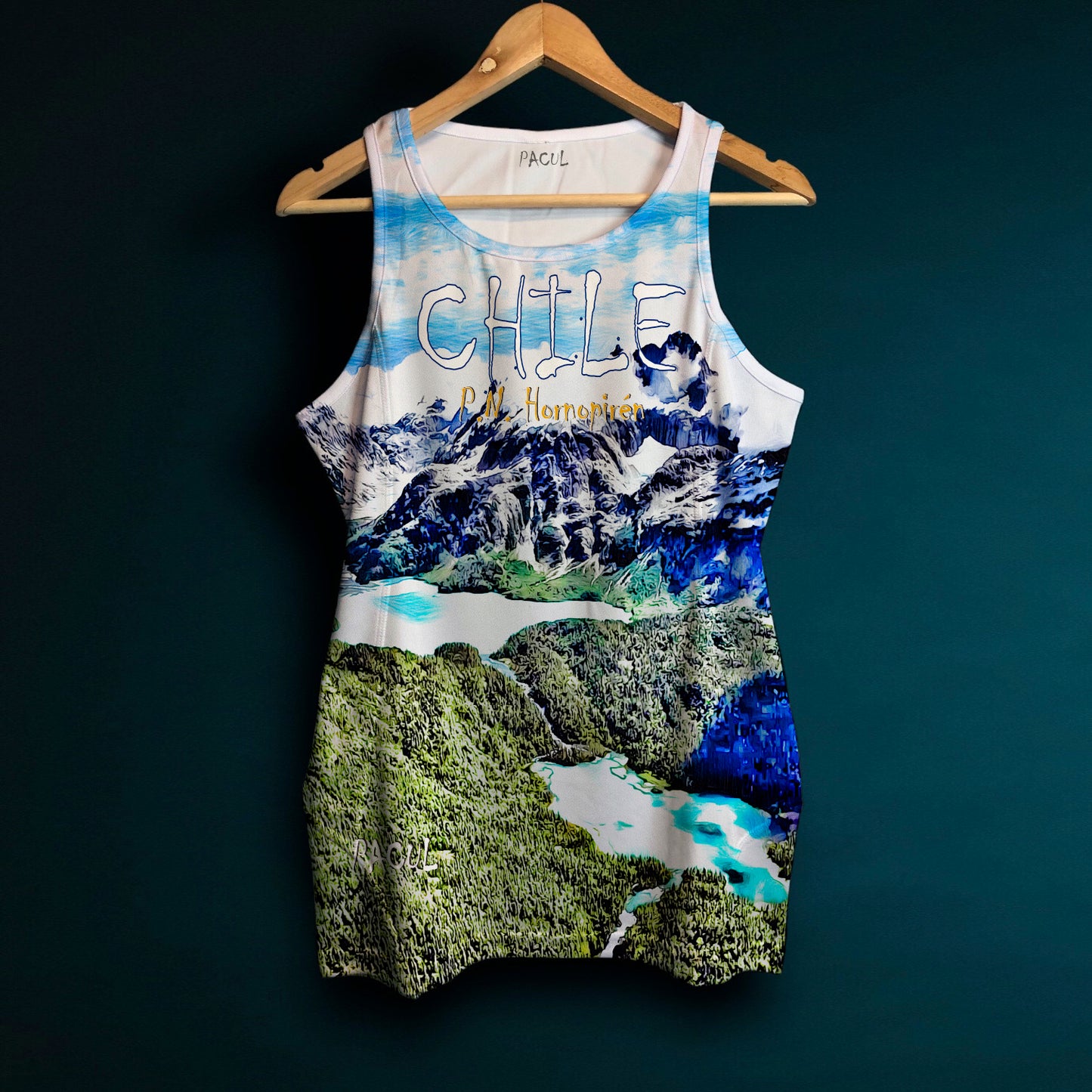 Polera Pacul Hombre Parque Nacional Hornopirén