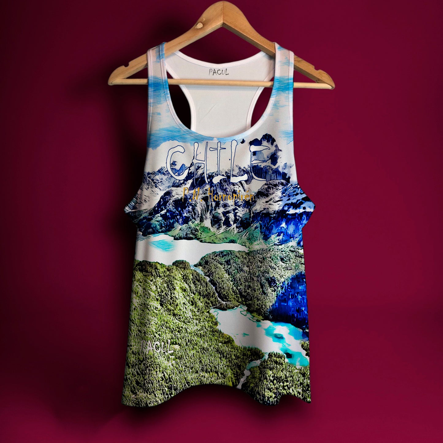 Polera Pacul Mujer Parque Nacional Hornopirén