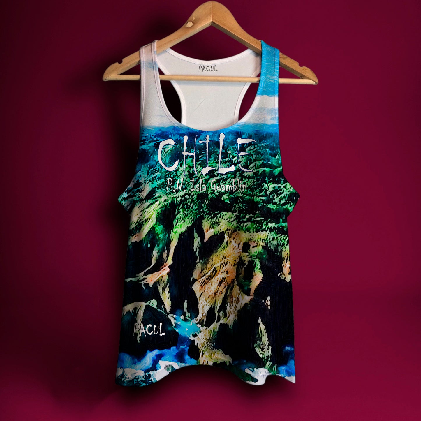Polera Pacul Mujer Parque Nacional Isla Guamblin
