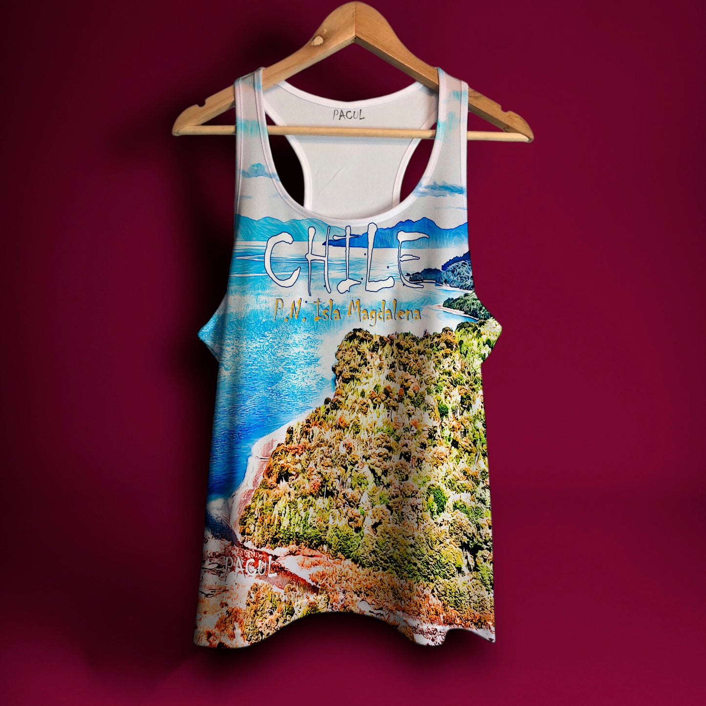 Polera Pacul Mujer Parque Nacional Isla Magdalena