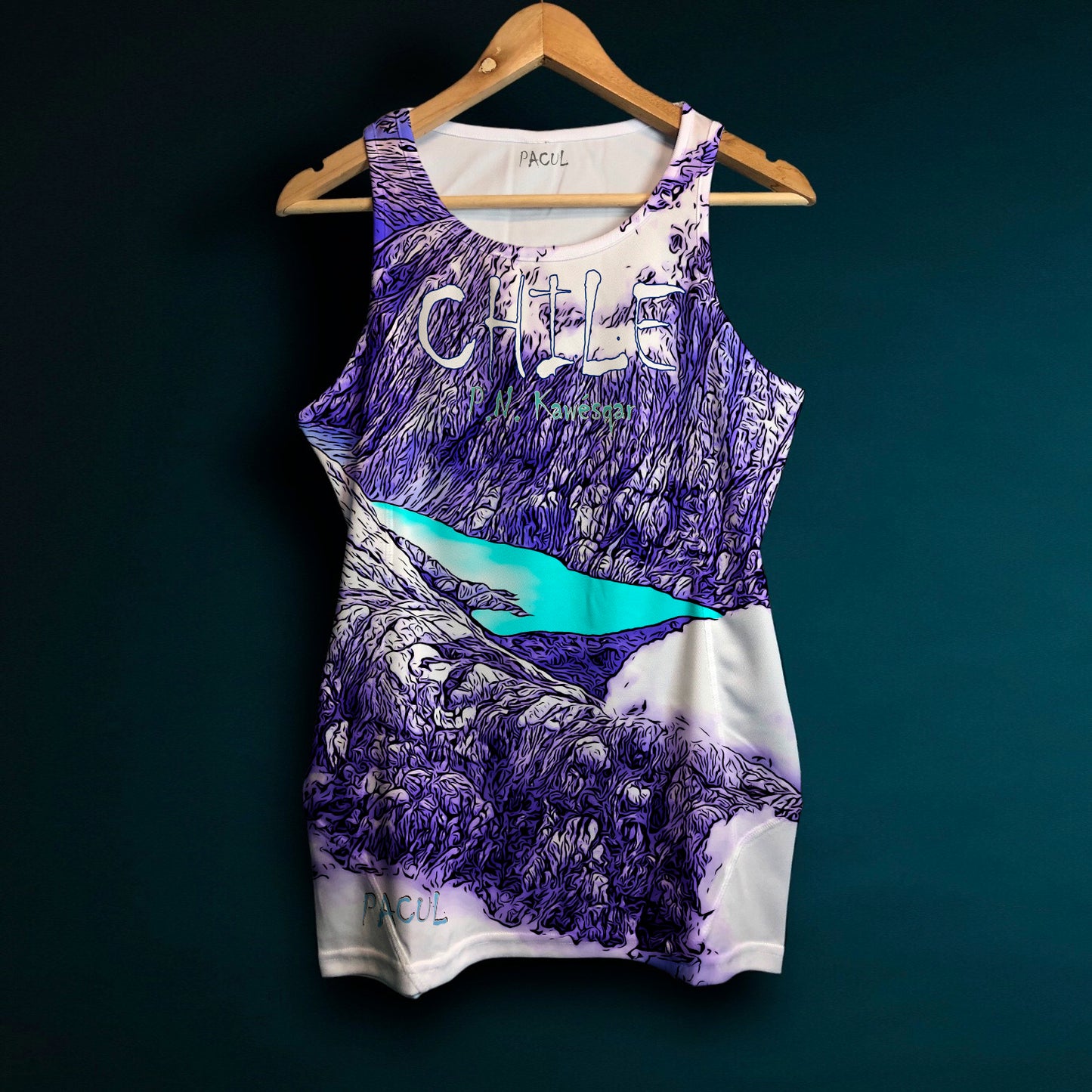 Polera Pacul Hombre Parque Nacional Kawésqar