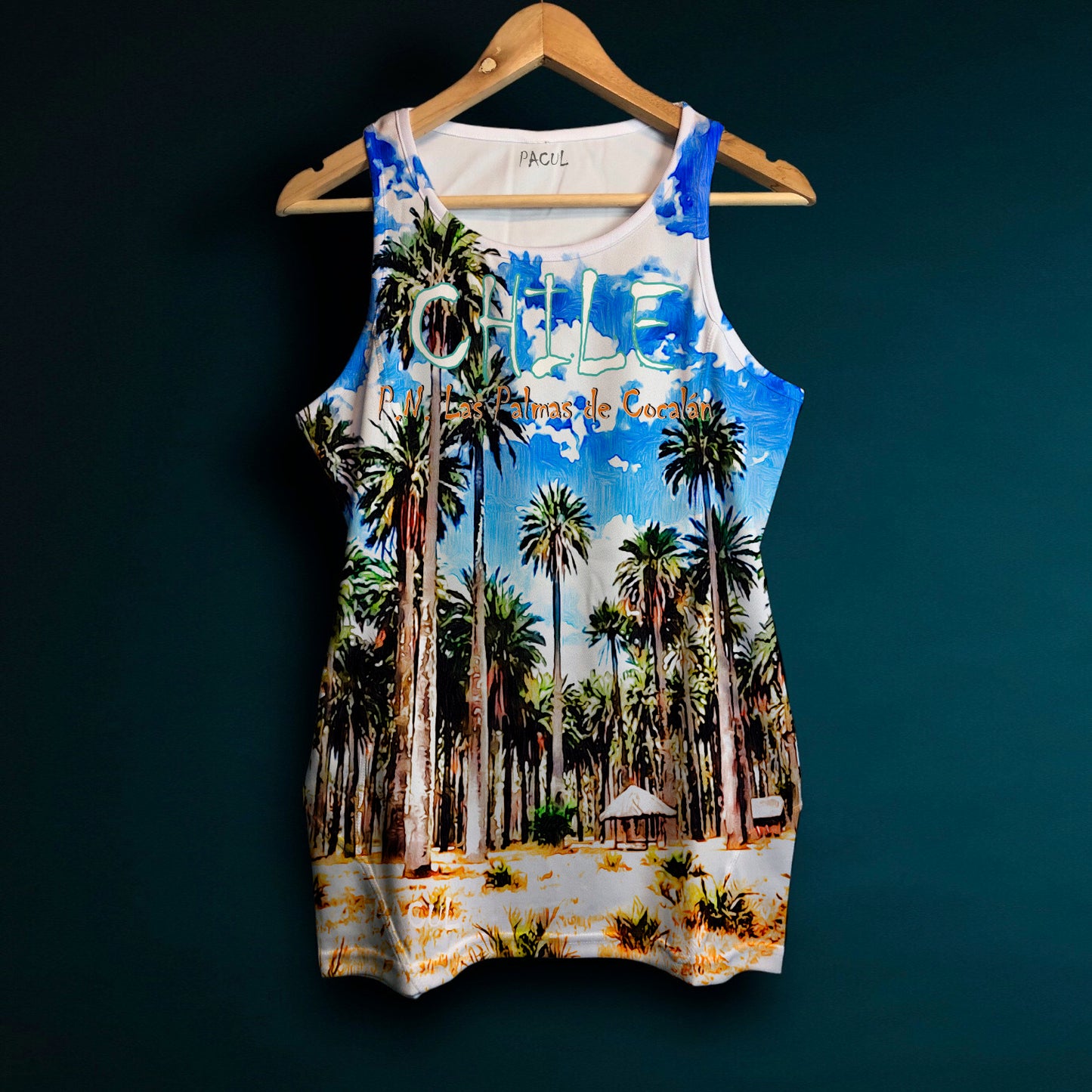 Polera Pacul Hombre Parque Nacional Las Palmas de Cocalán