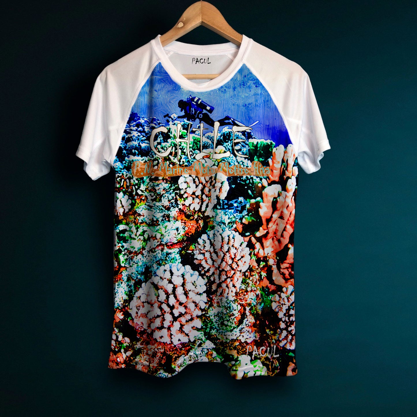 Polera Pacul Hombre Parque Nacional Marino Motu Motiro Hiva